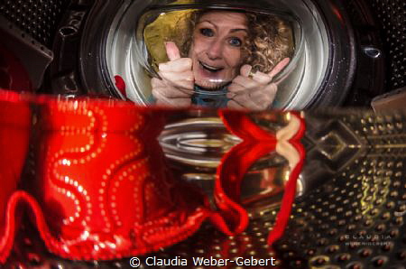 always use the gentle cycle while washing your camera gea... by Claudia Weber-Gebert 