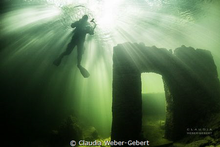 light explosion...
Traun River in Austria - an ancient f... by Claudia Weber-Gebert 