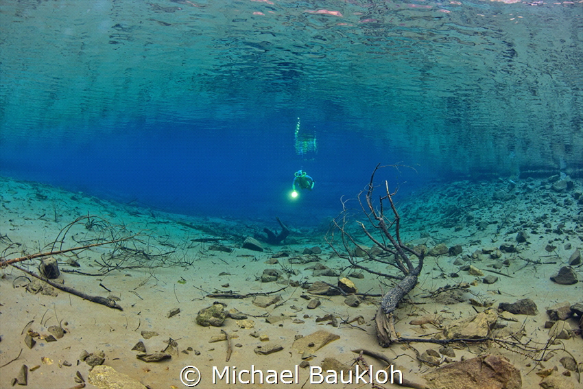 Freshwater spring in the mountains by Michael Baukloh 