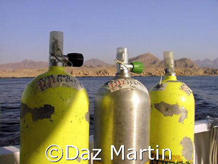 Steaming out of Sharm Aug 2006. Taken with my  Sea and Se... by Daz Martin 