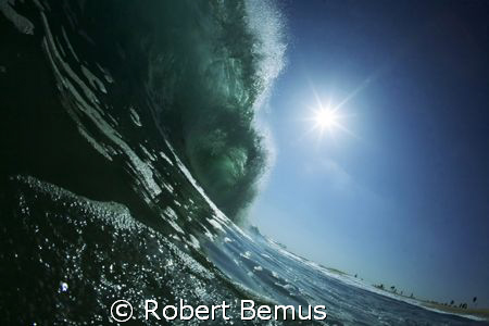 Wedge POV/Shot at the infamous Wedge, Newport Beach, CA o... by Robert Bemus 