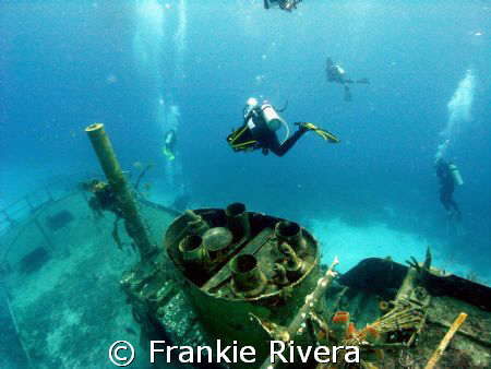 Wreck in Nassau, Bahamas by Frankie Rivera 