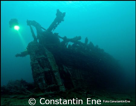 Perfect divingday on the wreck "Belgica", 14.02.2009. by Constantin Ene 
