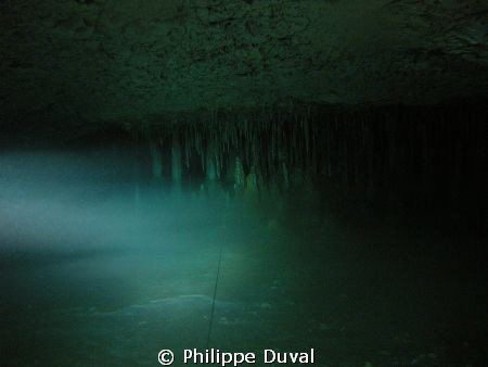 Full cave dive in dos ojos cenote by Philippe Duval 