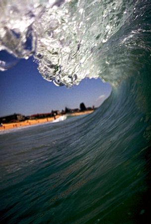 inside view, narrabeen bch, sydney, australia. by Matt Sharp 