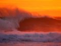 "Warm Wave". This photo was taken on the North Shore of Oahu during a very large NW swell. Cheers! 