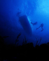 Ascent - Image taken in Providenciales with a Nikonos V, 15mm lens, natural light. 