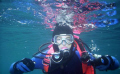 my brother posing for a quick picture on our way to the surface off the coast of southern FL 