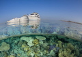 The end of a day on the Red Sea. Liveaboard paradise.