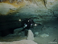 Lighting up the Ballroom!  Ginnie Springs, Florida