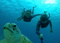 Selfie with Green Turtle