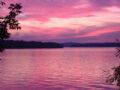 night fall at the cottage