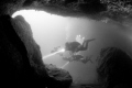 Diving Boulder City in Resurrection Bay near Seward Alaska. 