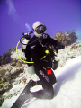 Pic of me taken at Columbia Reef in Cozumel in Dec 2007 by Tony Salza.  Sealife DC600 with 960 strobe.