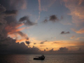 Looking west fro Sunset House (good dive centre) Sept '08 - if this doesn't make you want to dive, nothing will!