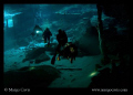 Dos Ojos (Two Eyes) Cenote in Mexico. Shot with Canon Rebel XTi & my Equinox video lights.