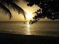 The most beautiful sunset I ever saw on the beach of the Rex Grenadian overlooking the site of the Bianca C shipwreck..!!