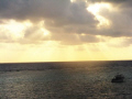 Shot from room just as we were about to dive. The boat was the Tortuga Divers Dive Boat.