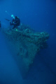 Bow of Wreck, Truk Lagoon