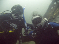 This is not a prize shot to anyone but me for this is my grandsons 1st dive after his certifcation.