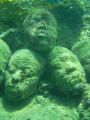Faces in the sand
Underwater Sculpture Park 15' - 25' / 5m - 8m Grenada well worth a vist.


