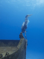 Titanik NOT, sunken ship in Cozumel