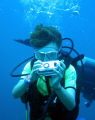 Picture of my son playing with my old UW camera