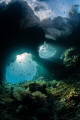 The famous Boo Windows in Raja Ampat on an early morning. Magical