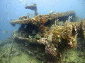 Gibraltar Wreck, deteriorating over time due to weather