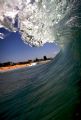 inside view, narrabeen bch, sydney, australia.