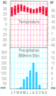 Jamaica climate graph